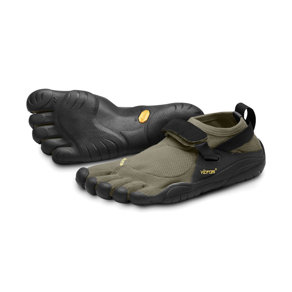 Vibram FiveFingers Heren Kso - Fitness Schoenen Olijfgroen/Zwart - 341572IWD